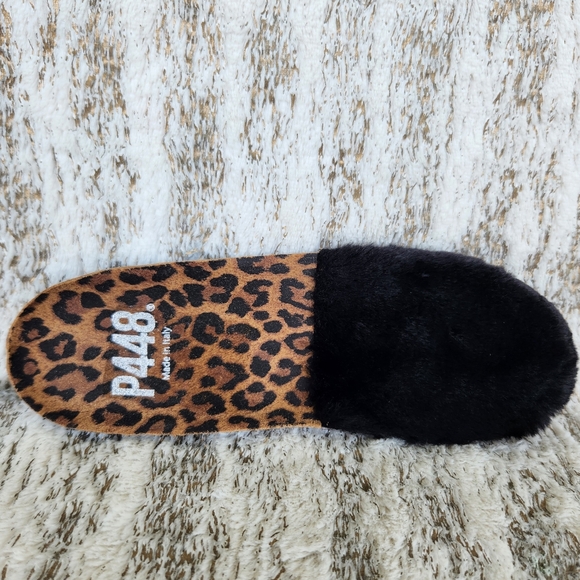 P448 Anthropologie "Laby" Knit Slipper Rainbow Multicolor | Women's Size 6 36 EU - Picture 10 of 15